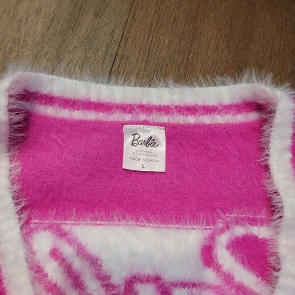 New Barbie Cardigan Sweater size L - Picture 6 of 9